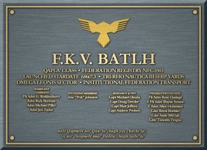 FKV Batlh Plaque